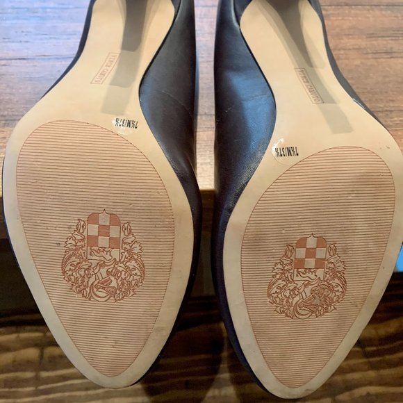 Vince Camuto Brown Leather Pump, Women's Size 7.5 - Picture 5 of 6